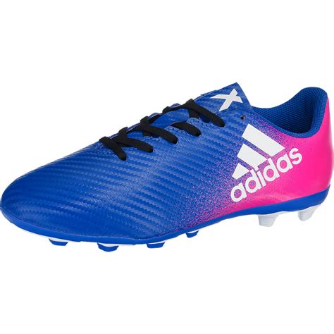 adidas fußballschuhe x 16.3 ag kinder|adidas X 16.3 AG J Kids Blau Weiss Pink .